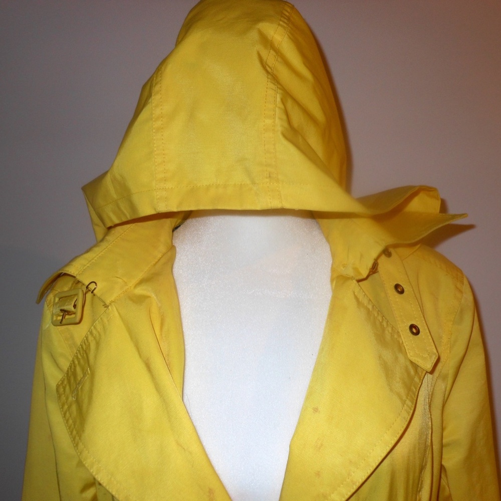 Steve Madden Yellow Trench Coat